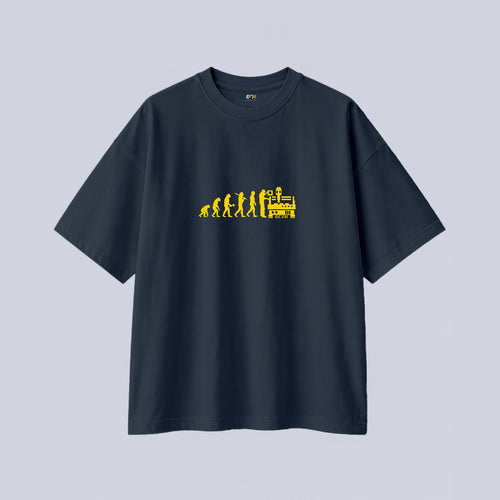 CNC Machinist Oversized T-Shirt | 250 GSM French Terry Drop Shoulder Tee