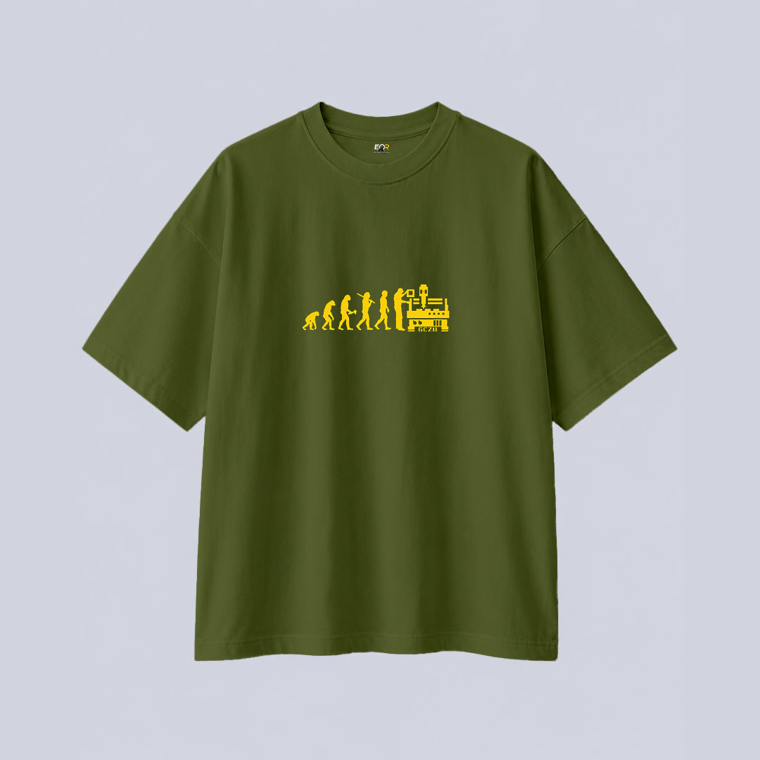 CNC Machinist Oversized T-Shirt | 250 GSM French Terry Drop Shoulder Tee